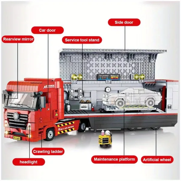 truck building blocks