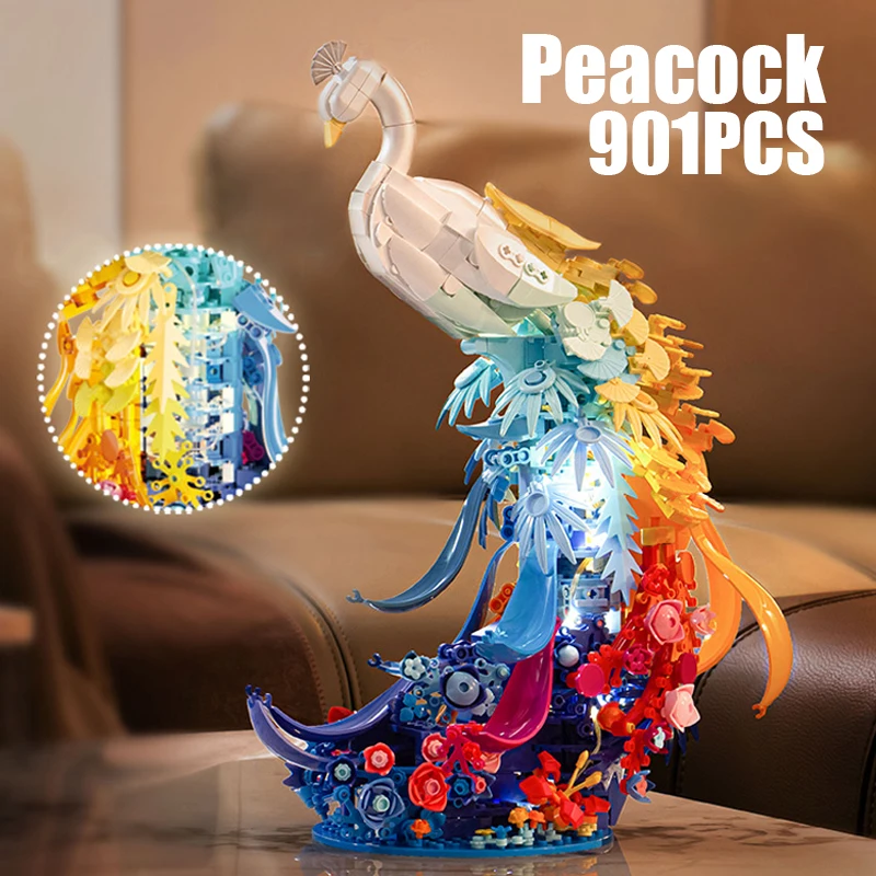 peacock building blocks