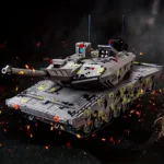 Brickvivid Panther Tank Building Blocks - Realistic Military Model