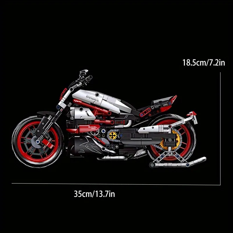 Ducati motorcycle building blocks