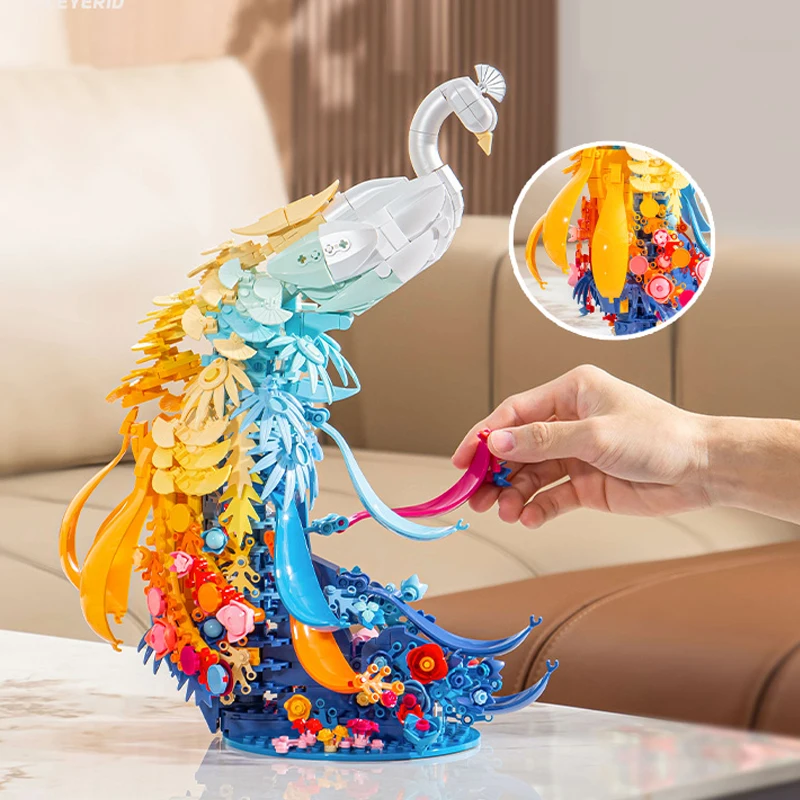 peacock building blocks