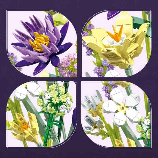 Flower Building Blocks
