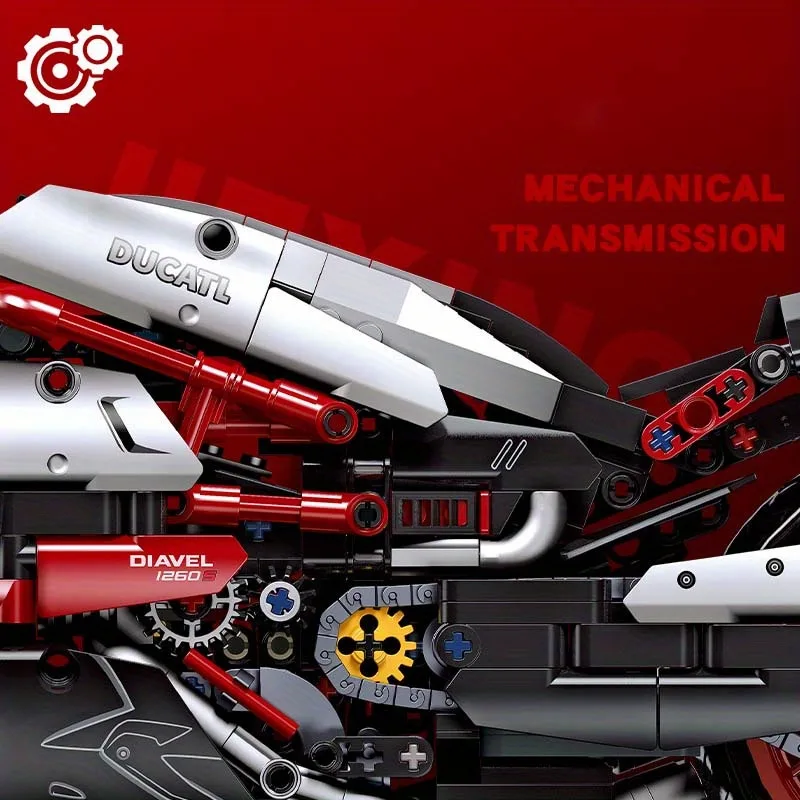 Ducati motorcycle building blocks