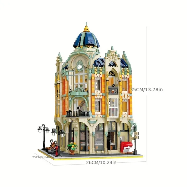 post office building blocks