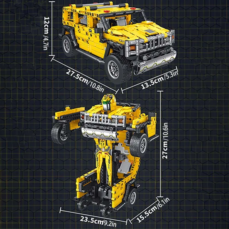 transforming robot toy