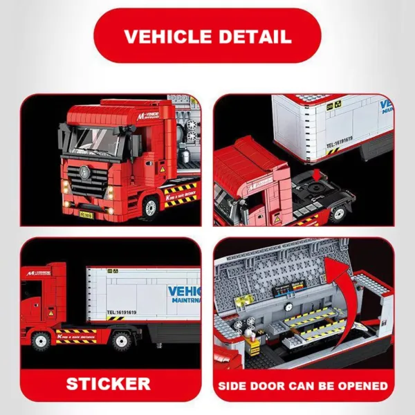 truck building blocks