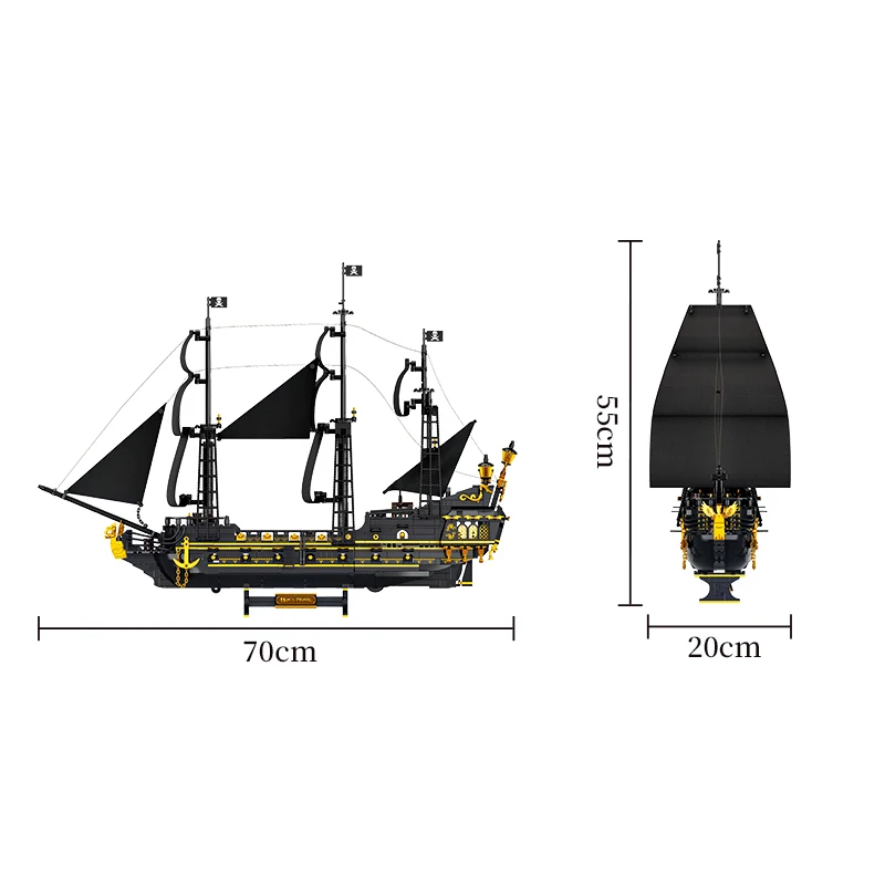 Black Pearl building blocks