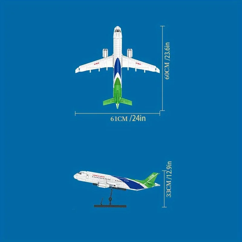 C919 Airplane building blocks