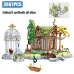 Brickvivid Tavern Building Set: Craft Your Fantasy City!