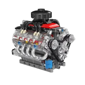 LEGO V8 engine set