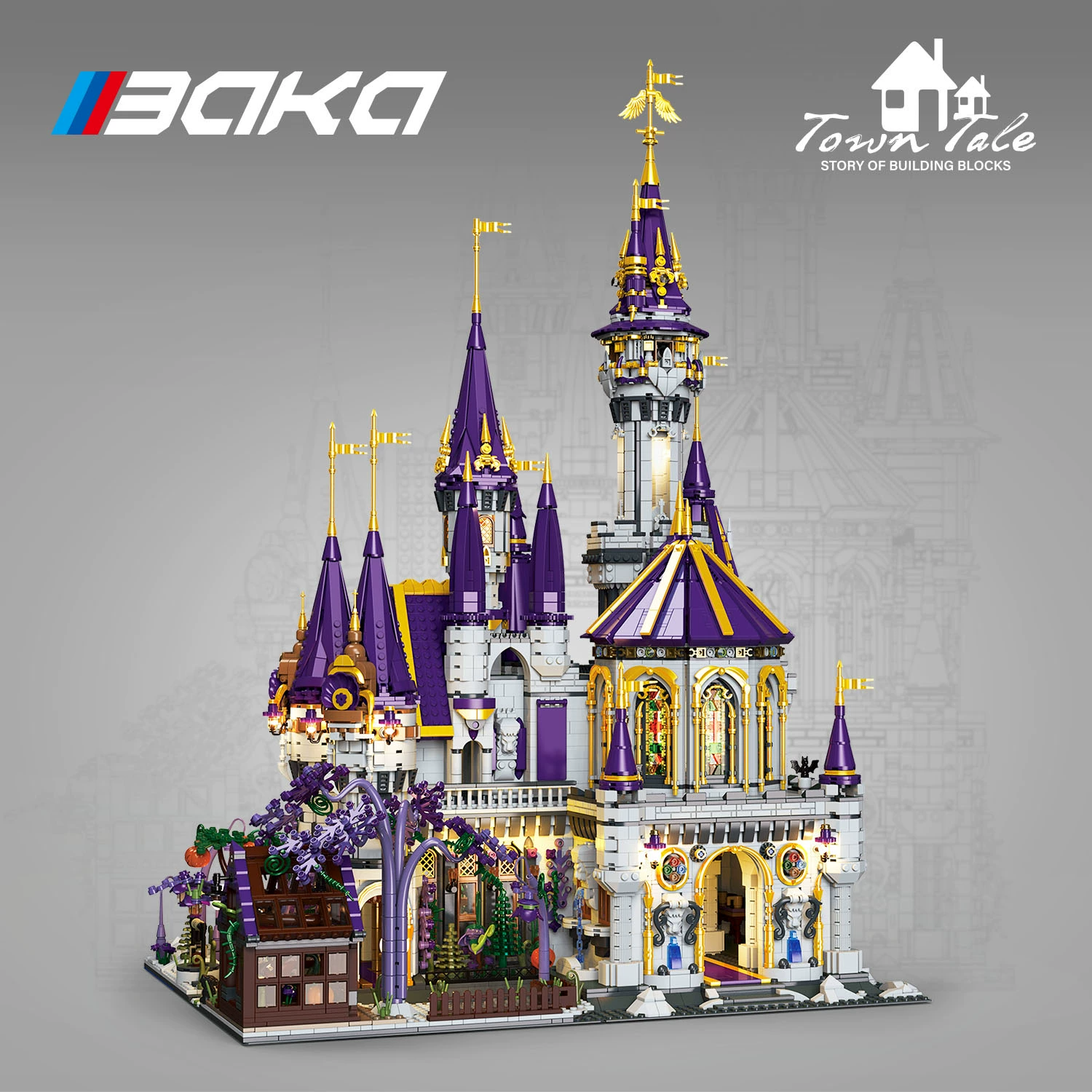 Magic Castle Detailed Building Kit