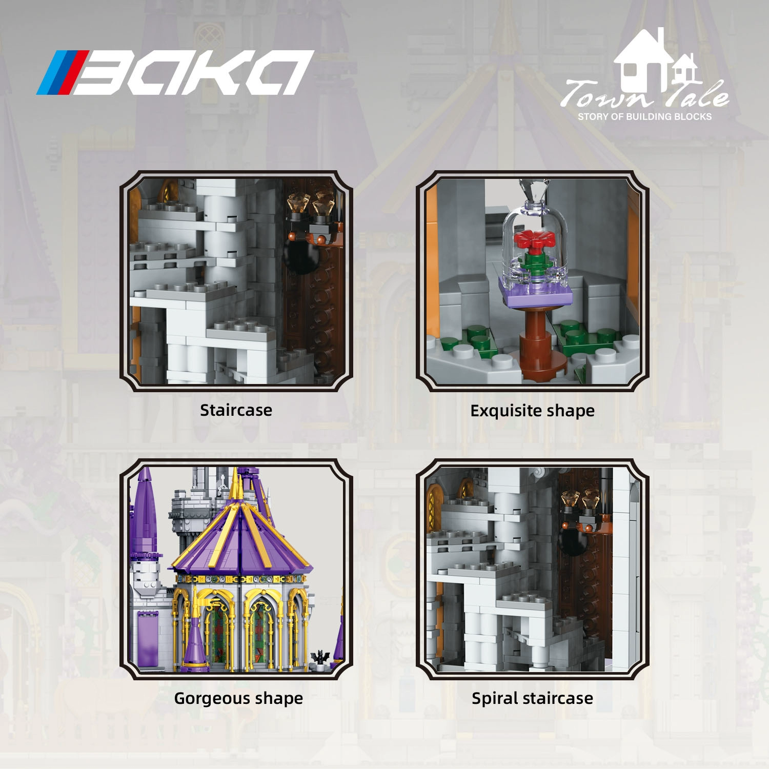 Magic Castle Detailed Building Kit