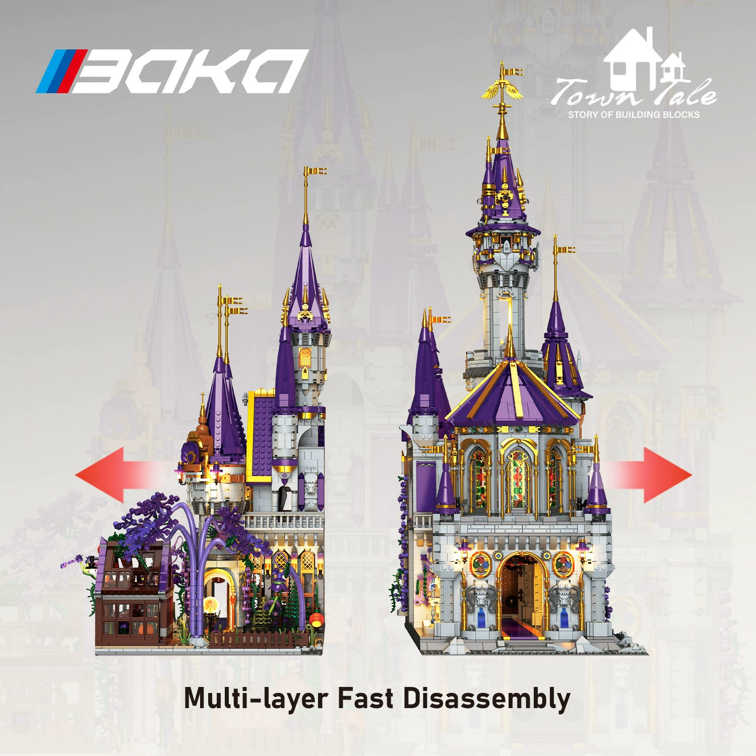 Magic Castle Detailed Building Kit