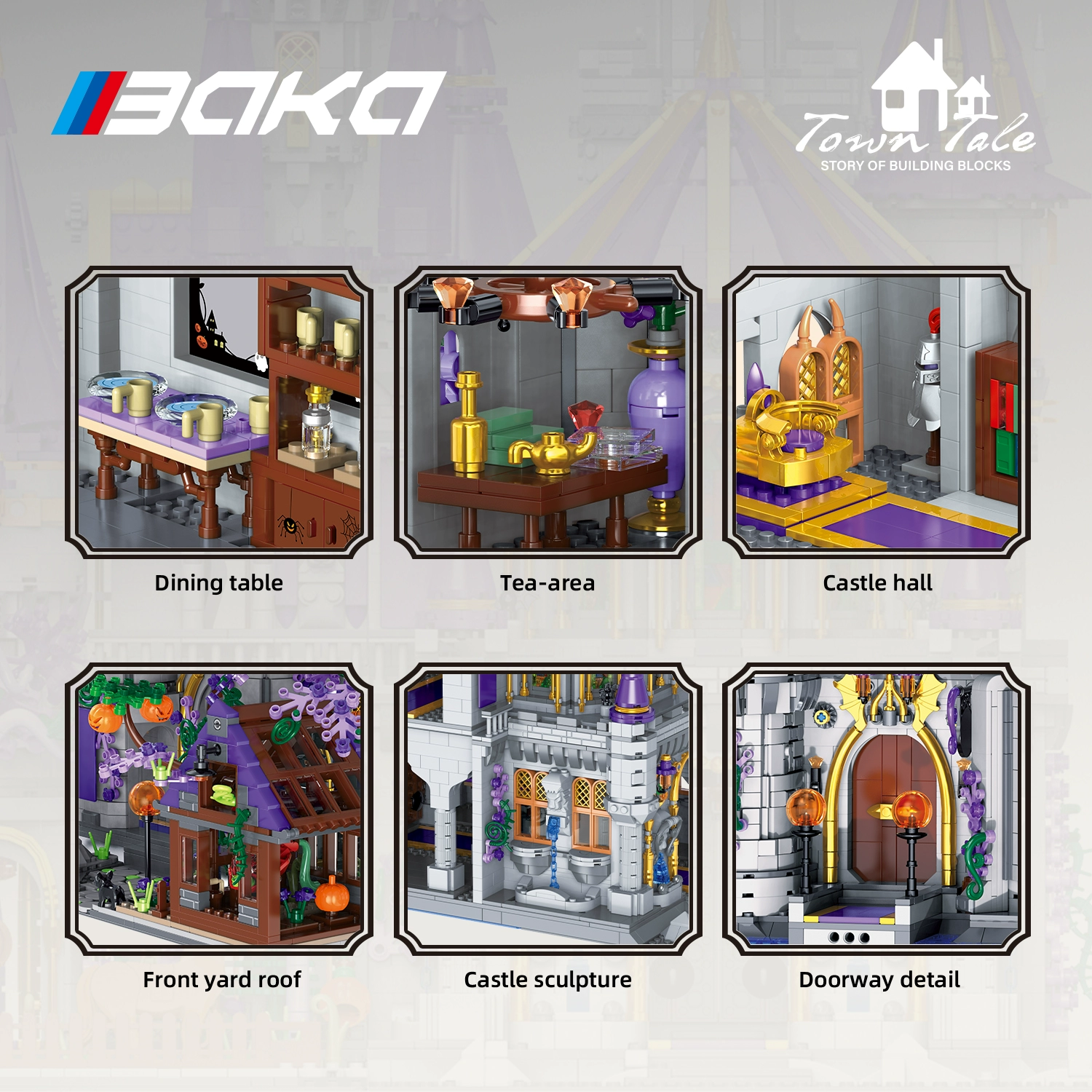 Magic Castle Detailed Building Kit