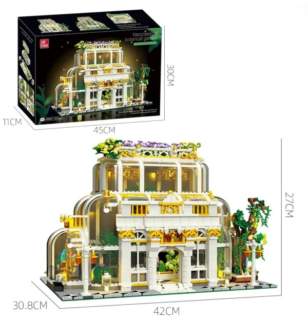botanical garden building set