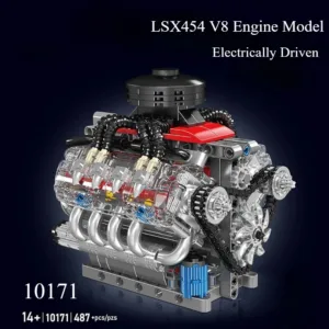 Motorized V8 Engine Model Kit