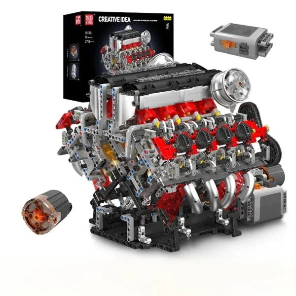 Ferrari F488 Engine Model Kit