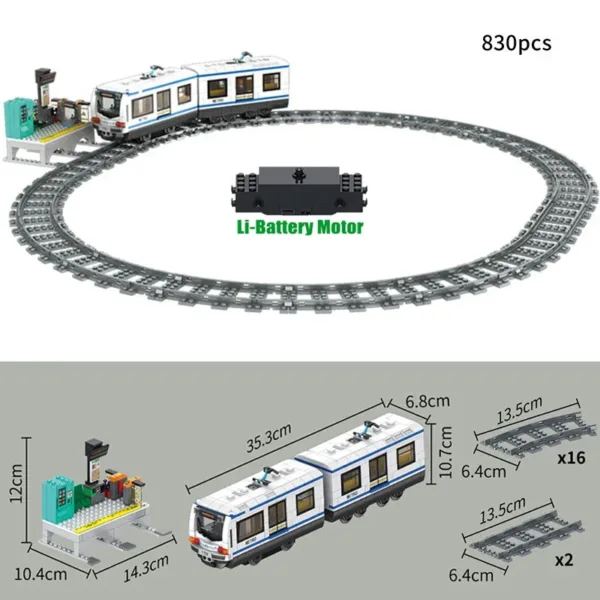 Train Building Set