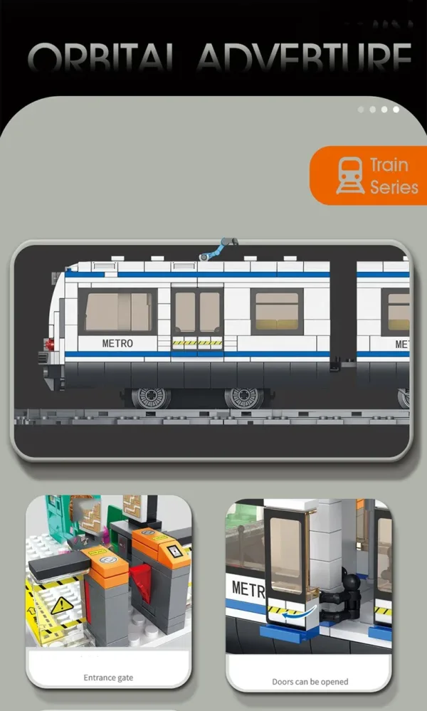Train Building Set