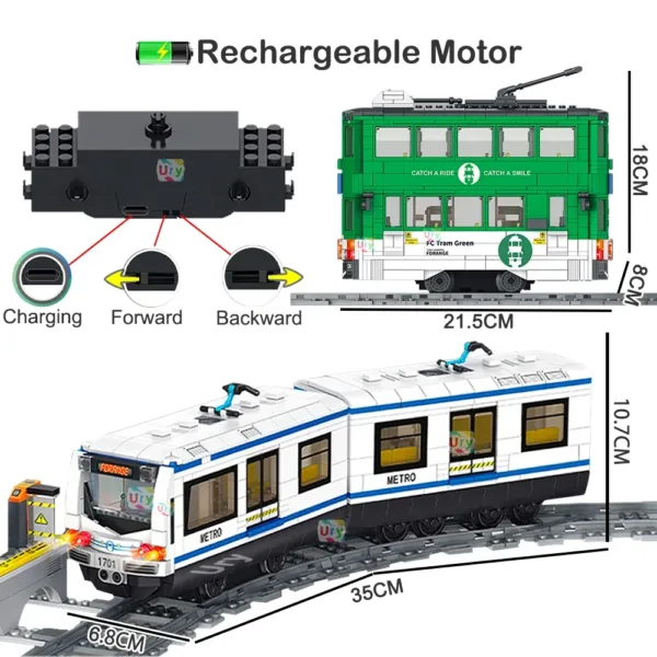 Train Building Set