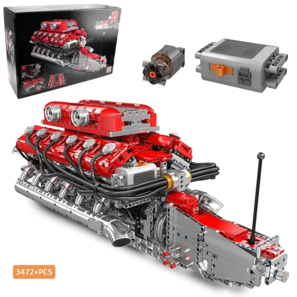 Lamborghini V12 engine building kit