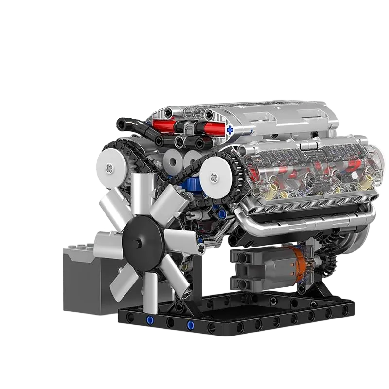 LEGO Experience The Ultimate Motorized V8 Engine Model Kit