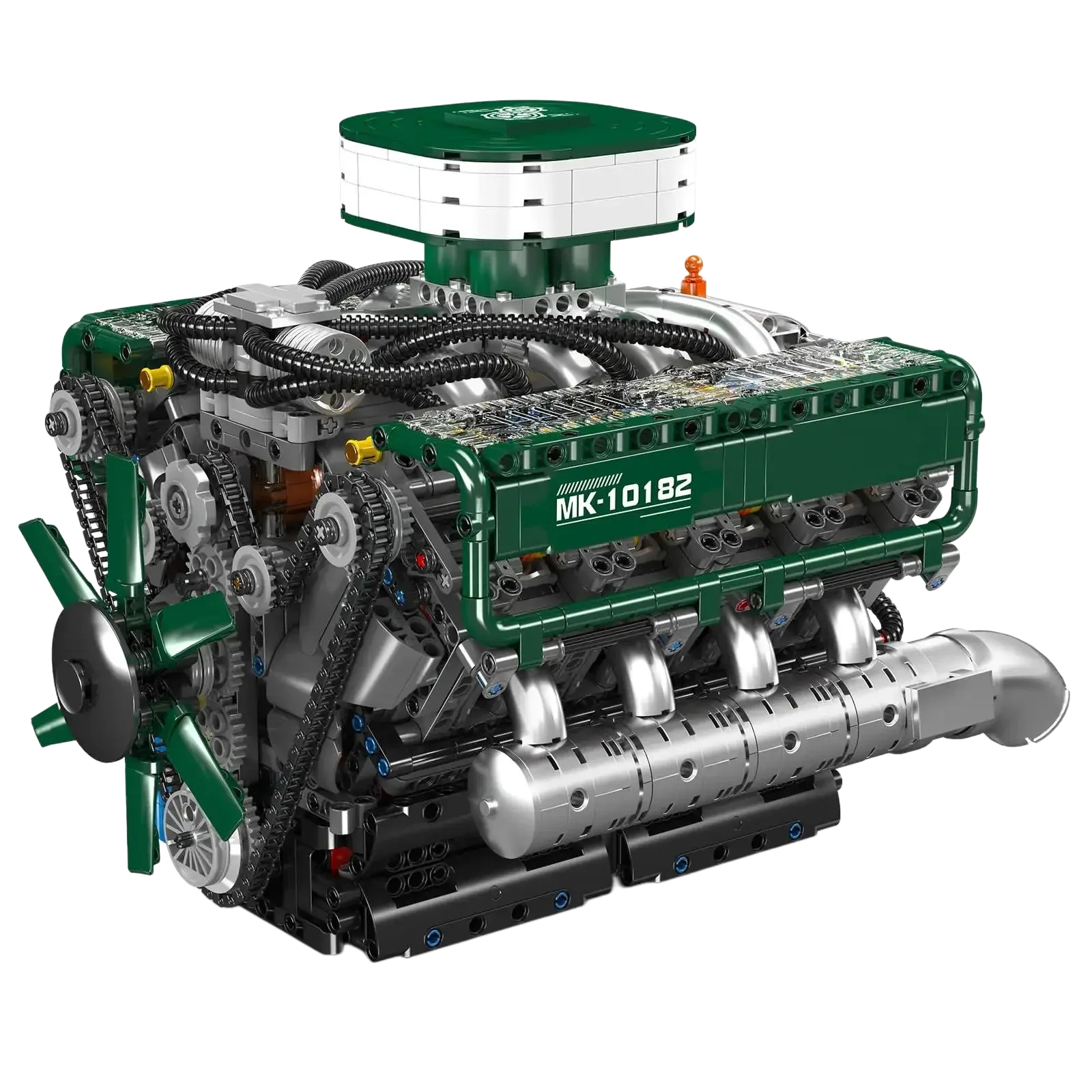 LEGO V8 tank engine set