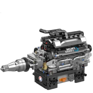 LEGO Rolls-Royce Motorized V12 Engine Model Kit