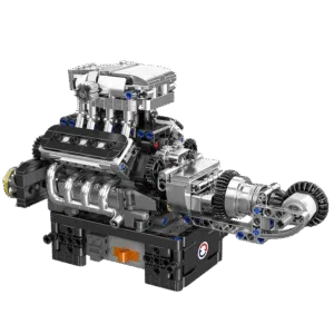 LEGO Motorized McLaren V8 Engine Building Blocks