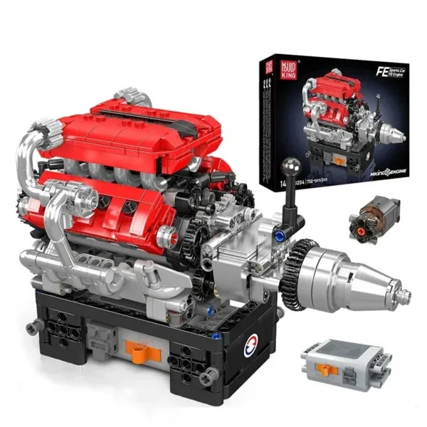 LEGO Toyota FE V8 Engine Building Blocks