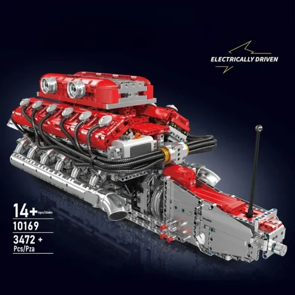 Lamborghini V12 engine building kit