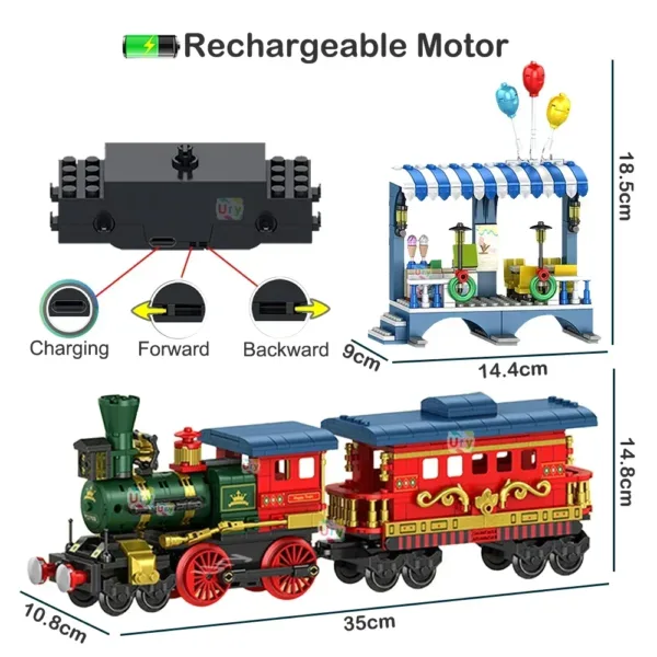 Train Building Set