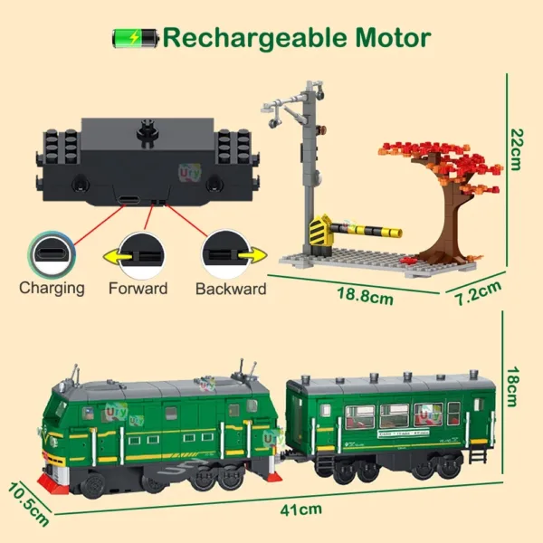 Train Building Set
