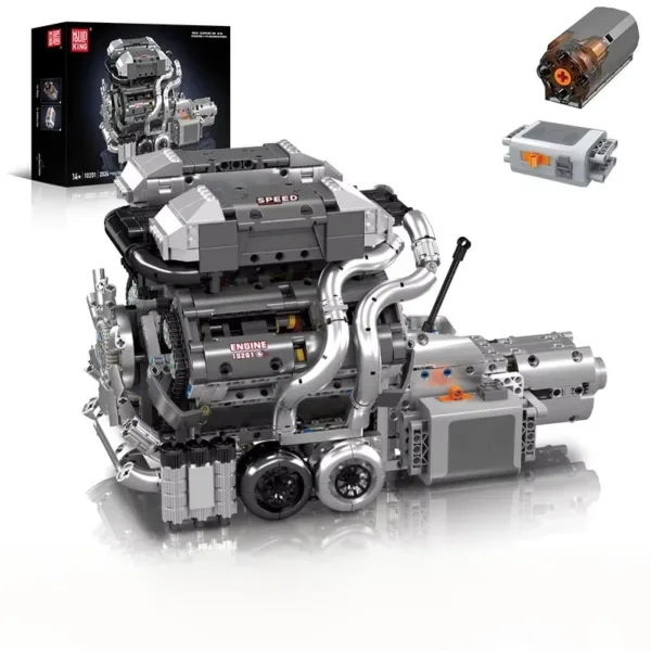 Bugatti Veyron W16 Engine Model Kit