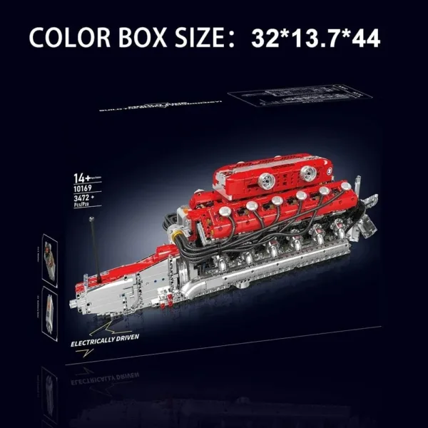 Lamborghini V12 engine building kit