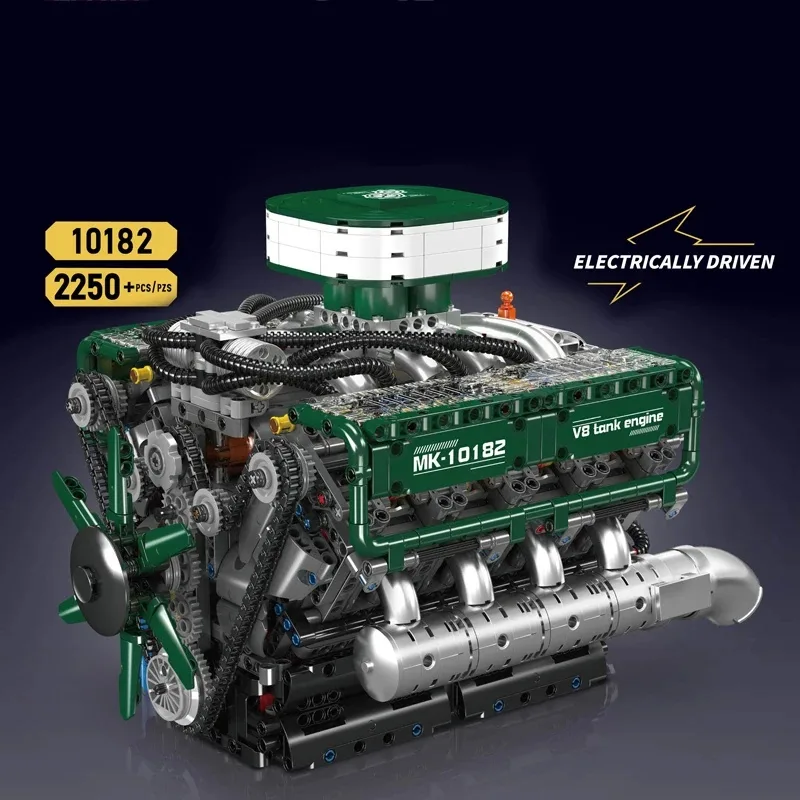 V8 engine building blocks