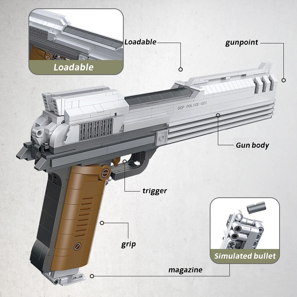 AUTO-9 Pistol Building Block