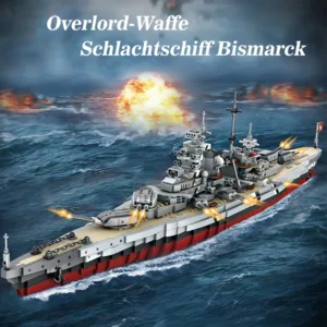 Bismarck Battleship Building Blocks