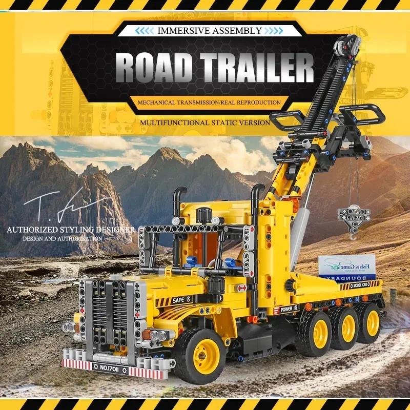Tow Truck Building Set