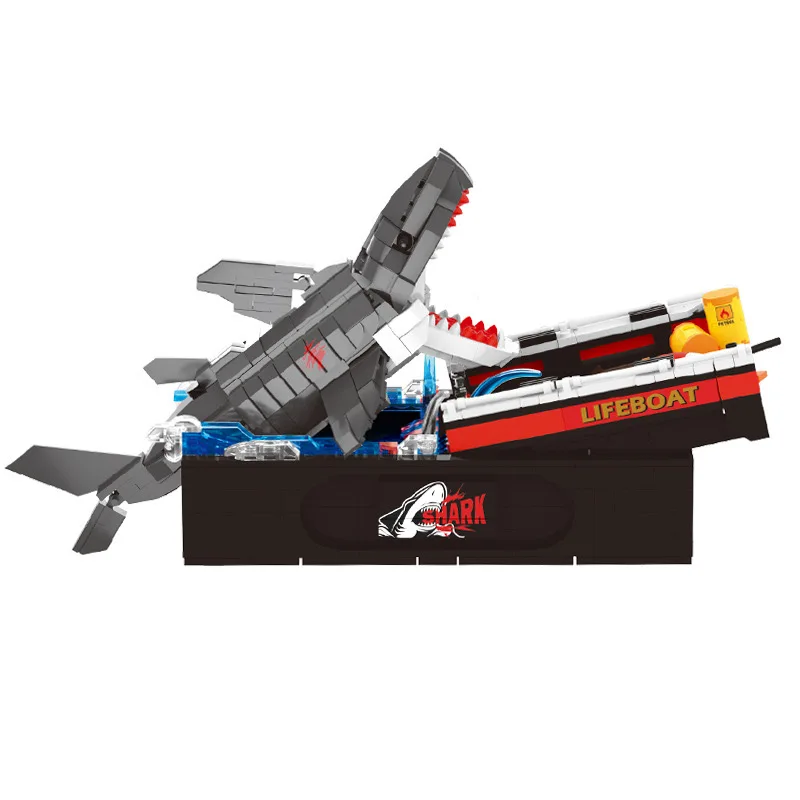 Shark Attack Building Blocks