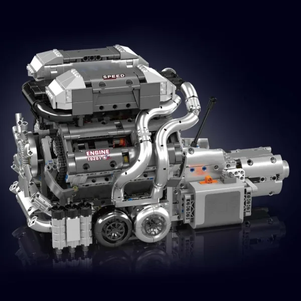 Bugatti Veyron W16 Engine Model Kit