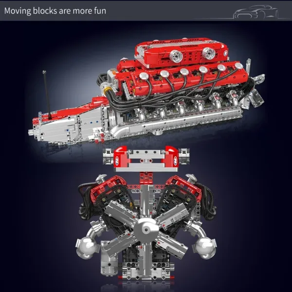 Lamborghini V12 engine building kit
