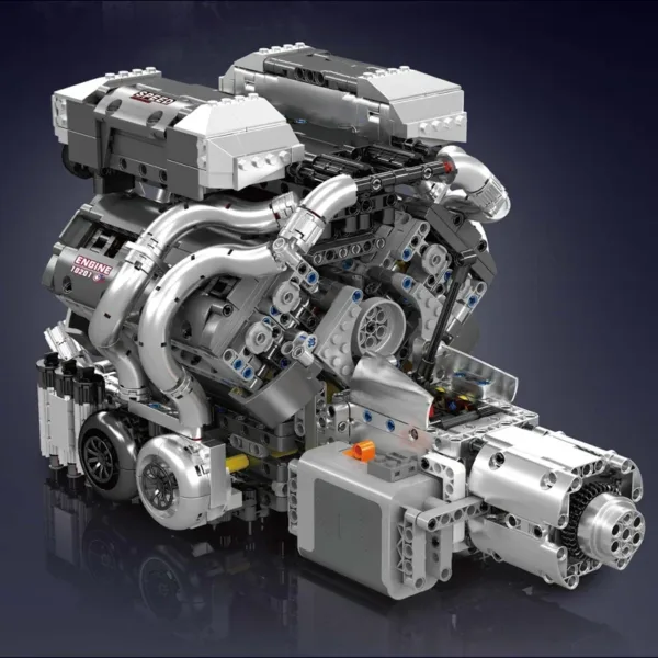 Bugatti Veyron W16 Engine Model Kit