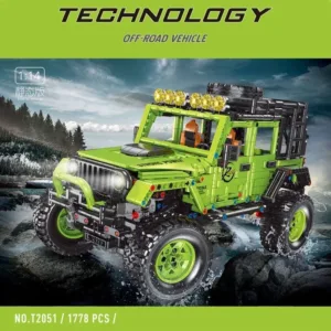 Wrangler off road car building blocks