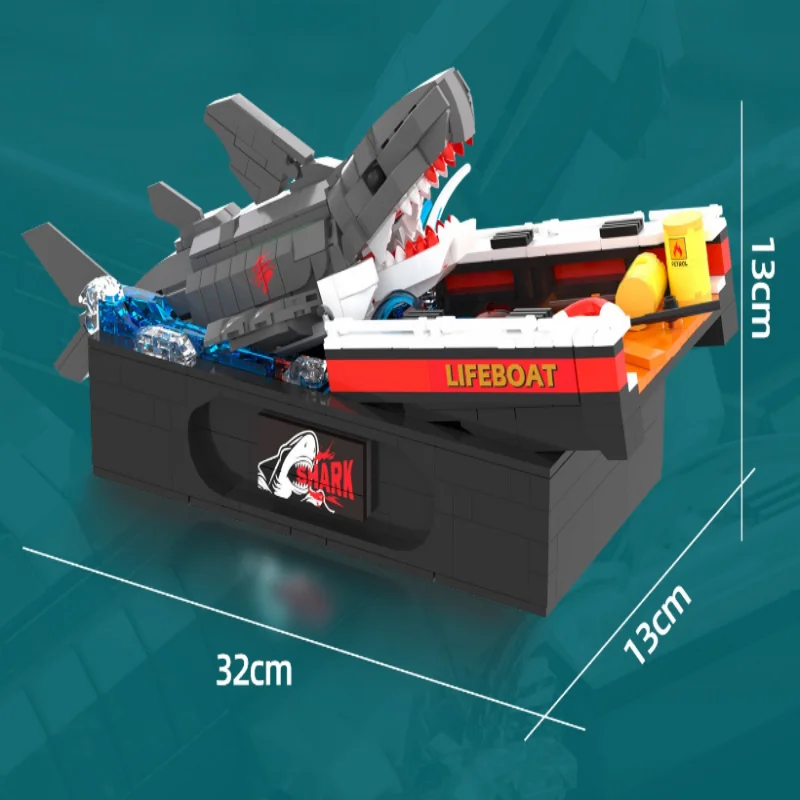 Shark Attack Building Blocks