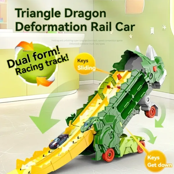 Dinosaur Transforming Car Toy