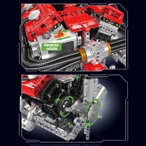 Lamborghini V12 engine building kit