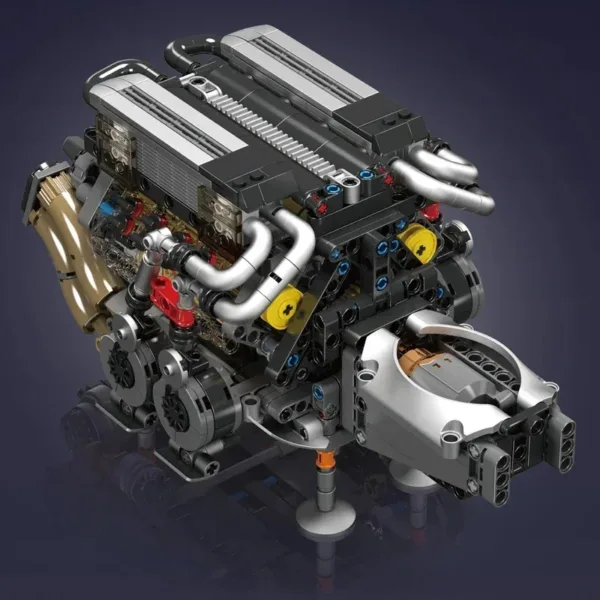 Bugatti W16 Engine Model Kit