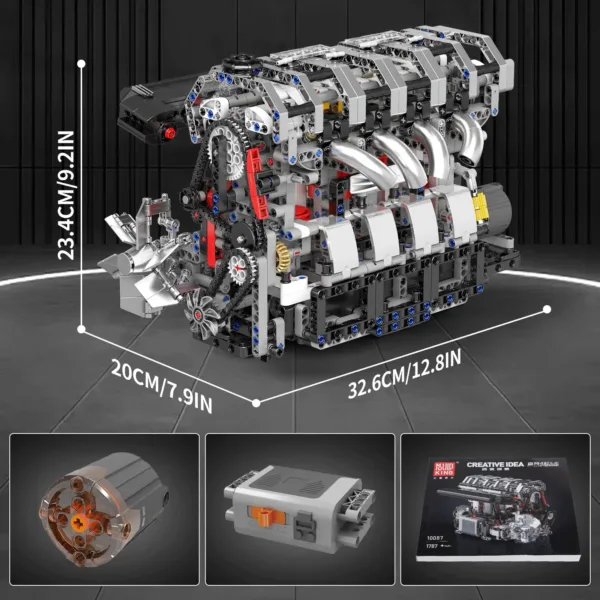 LEGO L4 engine building blocks