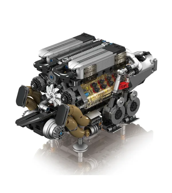 Bugatti W16 Engine Model Kit